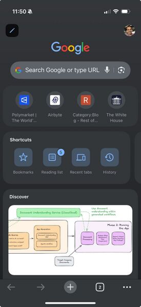 File:Screenshot - Chrome iOS Algo Feed.jpg