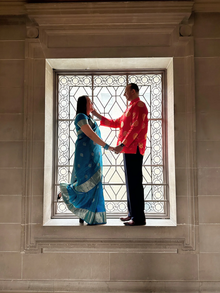 File:Roshan and Julie after Wedding inside City Hall.webp