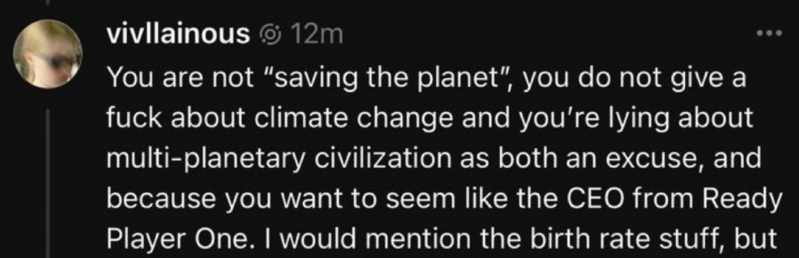 File:Screenshot of Vivian Wilson post about Elon Musk.png