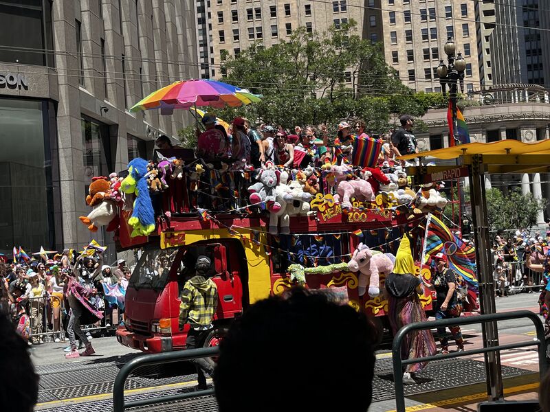 File:SF Pride Parade 2024 - Heavy Petting Zoo Float.jpg